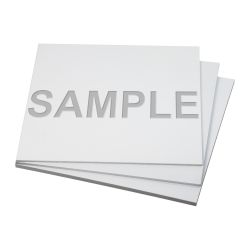 Sample White Styrene Sheet - High Impact